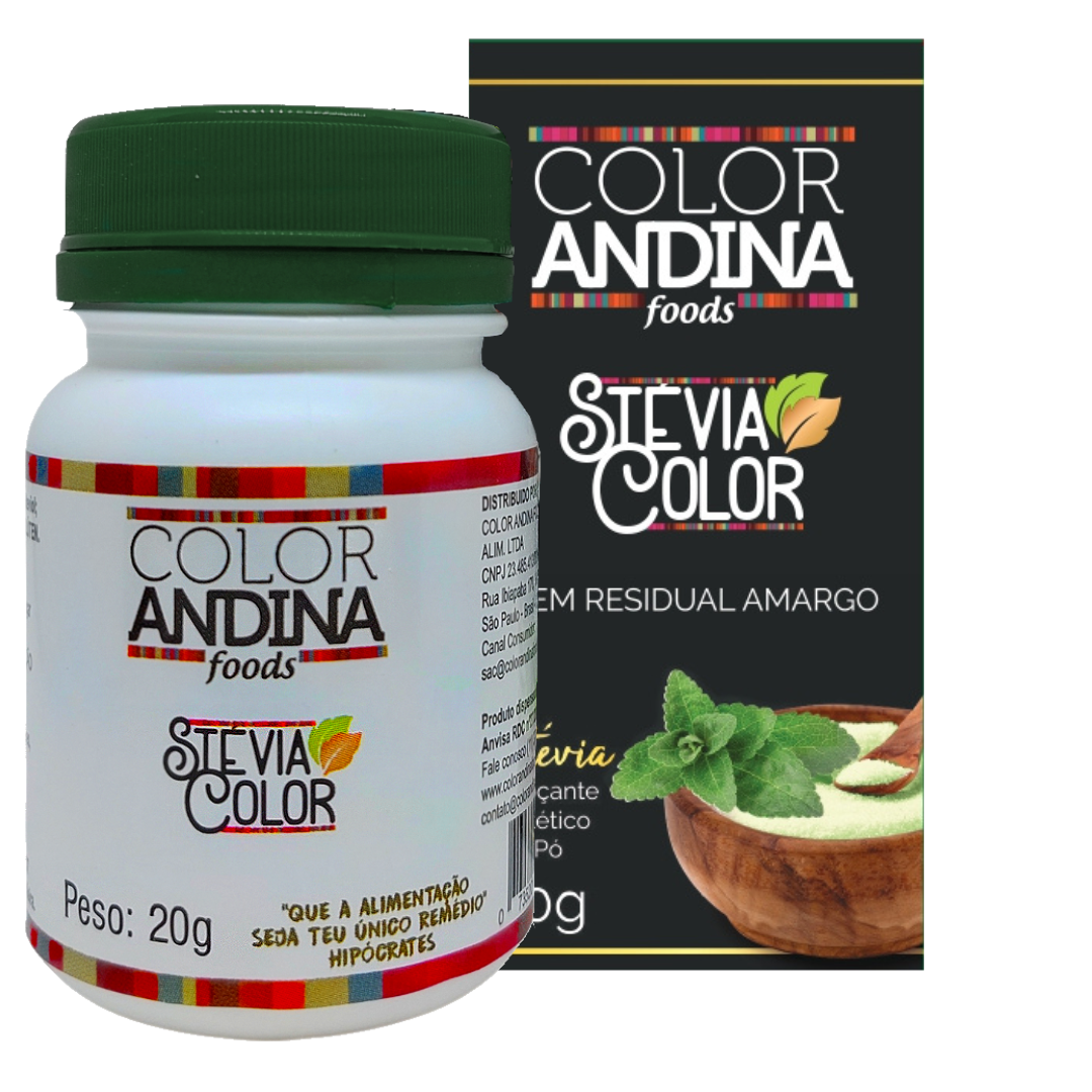 COLOR ANDINA ADOÇANTE NATURAL STEVIA 20 G