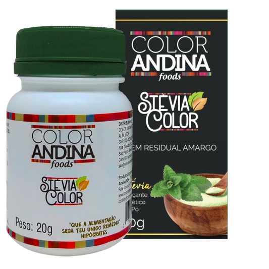 COLOR ANDINA ADOÇANTE NATURAL STEVIA 20 G