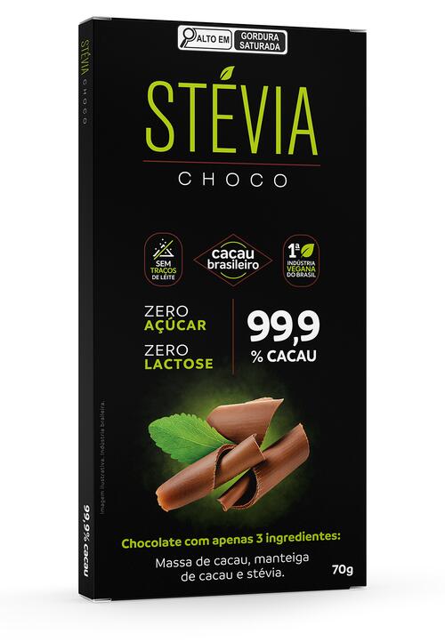 STÉVIA CHOCO 99,9% 80 G