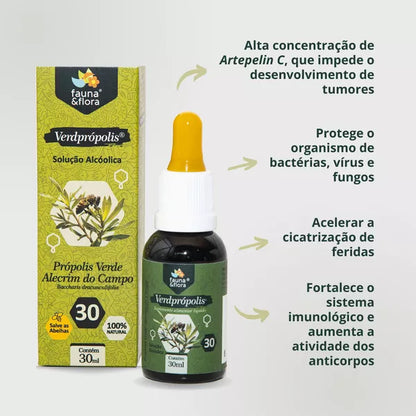 PROPOLIS ORGANICO VERDE 30% 30 ML